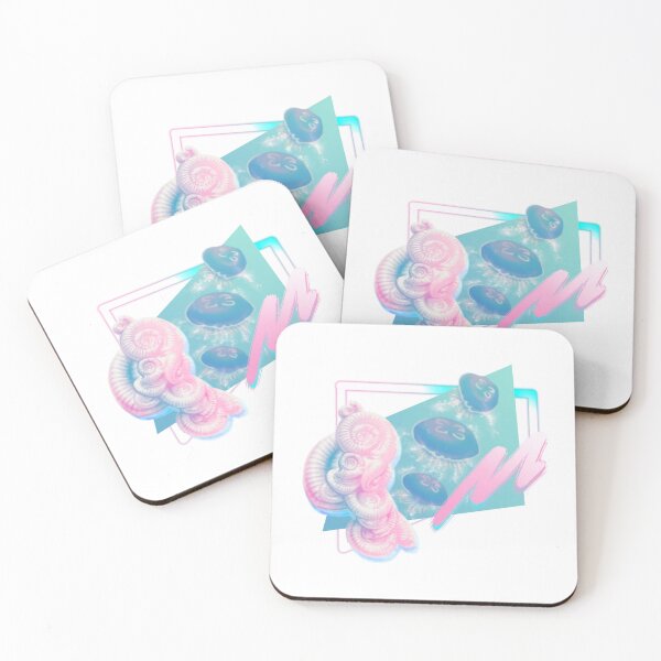 Item preview, Ammonite Aesthetic Pastel Vaporwave Mermaid designed and sold by Benjamin Lou.