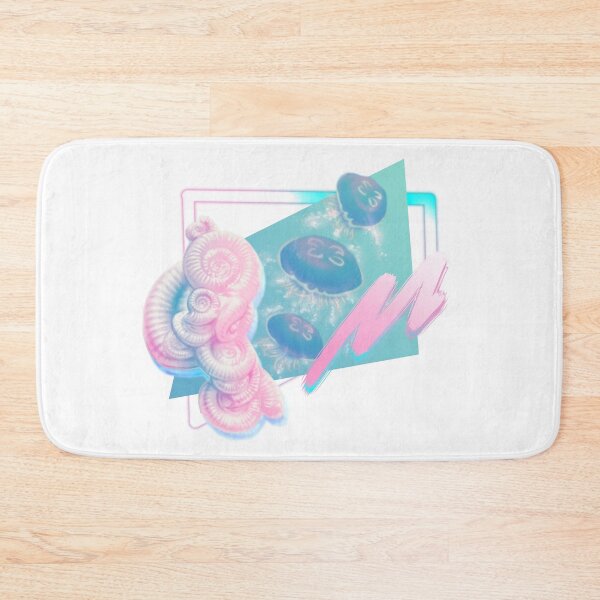Item preview, Ammonite Aesthetic Pastel Vaporwave Mermaid designed and sold by Benjamin Lou.