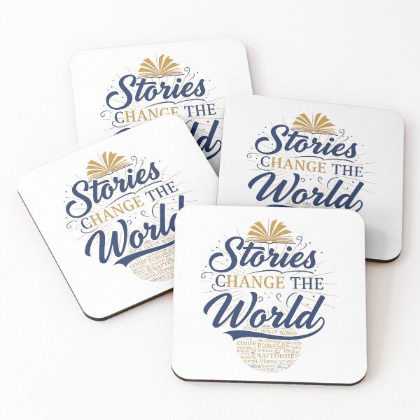 Item preview, Stories Change the World – Inspirational Writer & Author T-Shirt designed and sold by Muzgle.