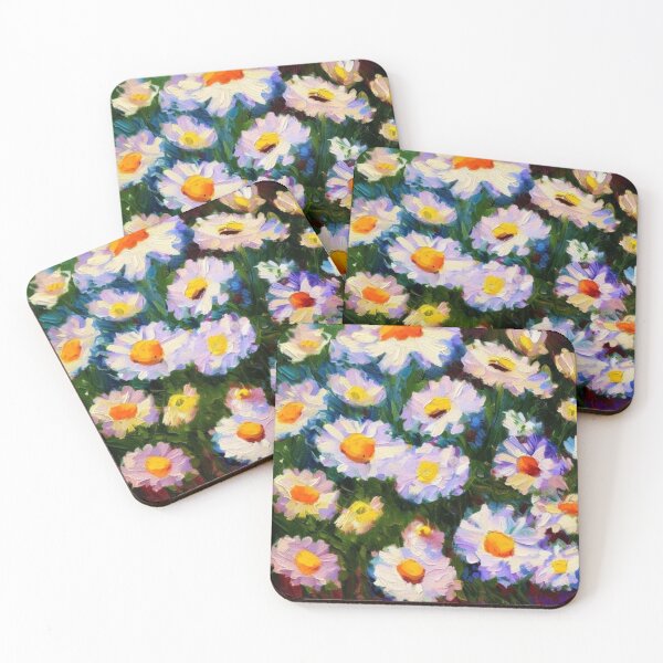 Item preview, Soft Pastel Daisy Garden Art for Gentle Aesthetic Flower Lovers designed and sold by WildStroke.