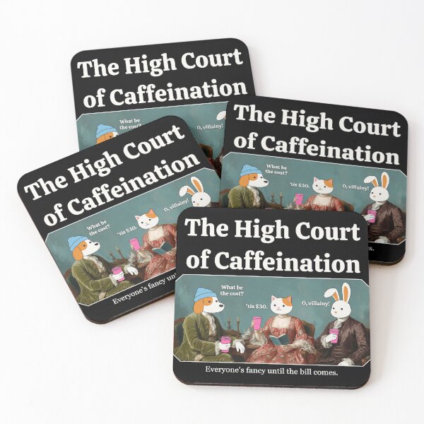 Item preview, High Court of Caffeination designed and sold by AdyKurniawan.