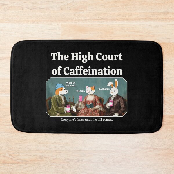 Item preview, High Court of Caffeination designed and sold by AdyKurniawan.