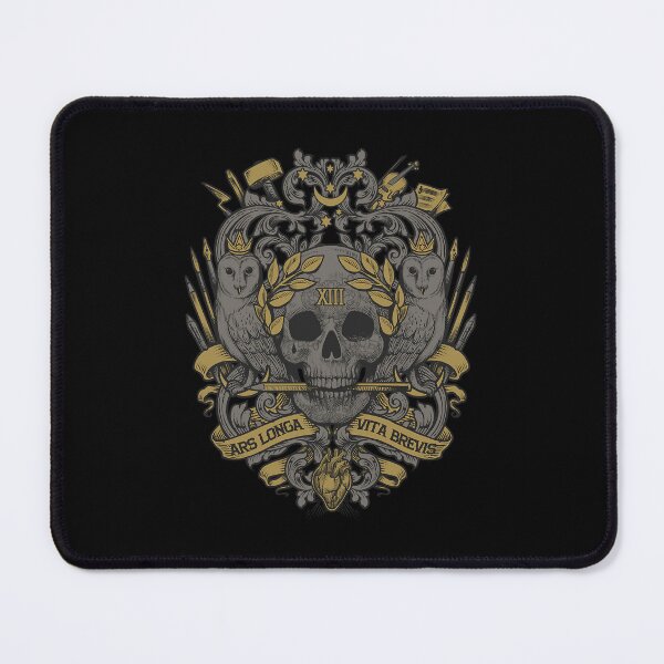 Item preview, ARS LONGA, VITA BREVIS designed and sold by Lonely Brains.