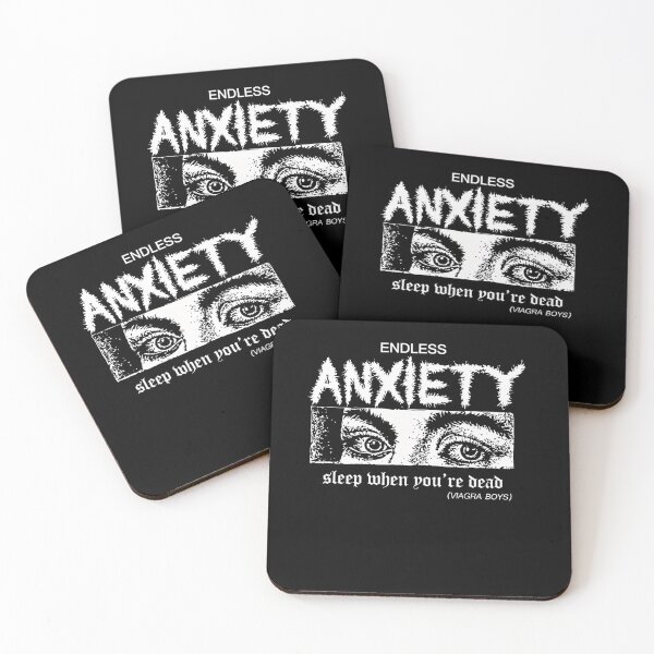 Item preview, Viagra Boys Merch Endless Anxiety Steep When You're Dead  designed and sold by Sidcodesigns.