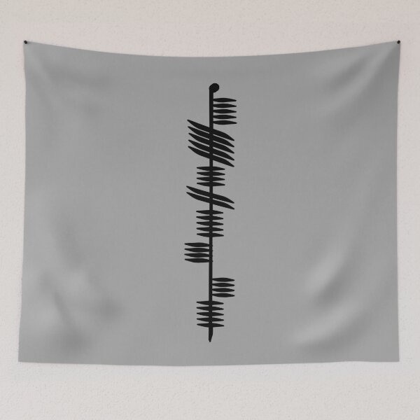 Item preview, Yes, Sir Covert - Celtic Ogham Script designed and sold by Laymela Underground.