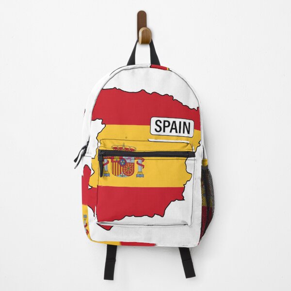Item preview, SPAIN Flag MAP designed and sold by Amy's pet prints.