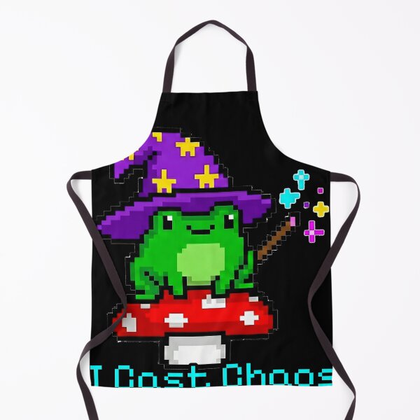 Item preview, Pixel Art Wizard Frog - 8-bit Cozy Magic Sticker designed and sold by ClubChaos.
