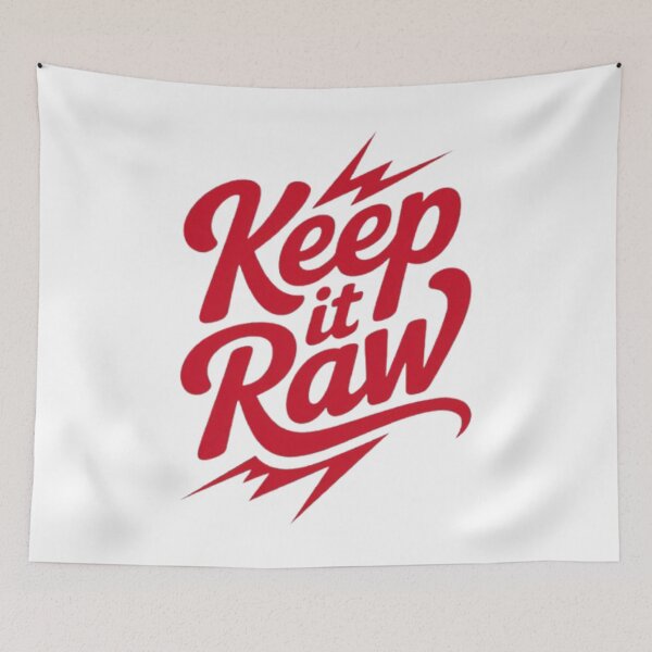 Item preview, Keep It Raw Bold Streetwear Graphic designed and sold by NewUSShop.