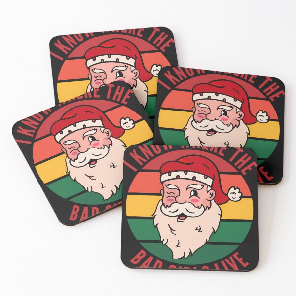 Item preview, Naughty Christmas Bad Santa Girls  Inappropriate Gift designed and sold by ahmetberke2.