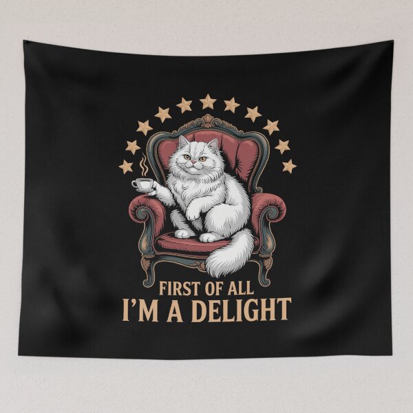 Item preview, Sarcastic Cat Coffee Lovers designed and sold by LittleBO5.