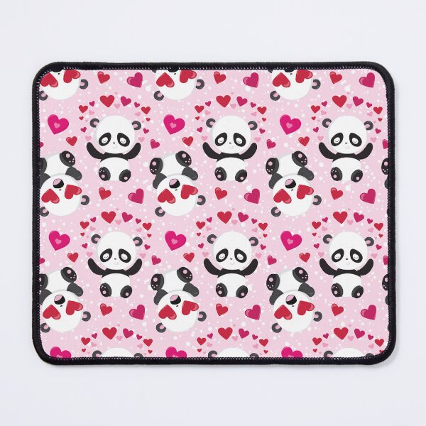 Item preview, Cute Panda Heart Eyes Love Pattern Phone Case designed and sold by FestivityFinds.