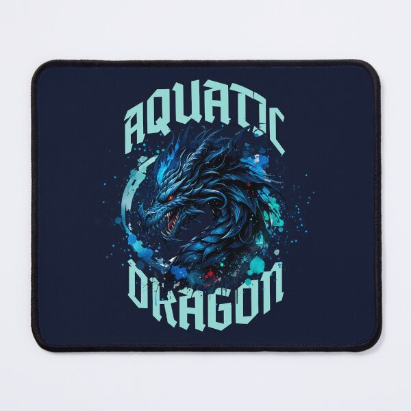Item preview, Aquatic Dragon Fantasy Water Beast Art designed and sold by RynTheArtist.