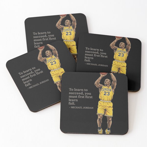 Item preview, Michael Jordan Success Quote Art designed and sold by AdyKurniawan.