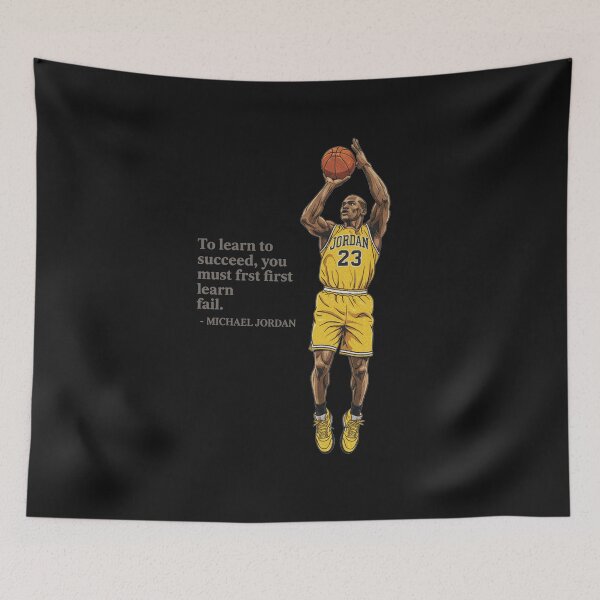 Item preview, Michael Jordan Success Quote Art designed and sold by AdyKurniawan.