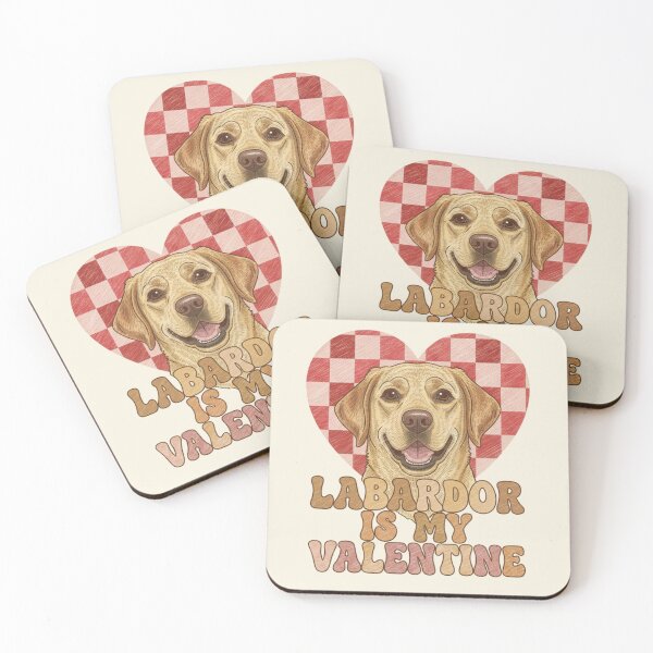Item preview, Labrador Is My Valentine - Pink Coquette Lab Mom Aesthetic designed and sold by Nordic Echo.