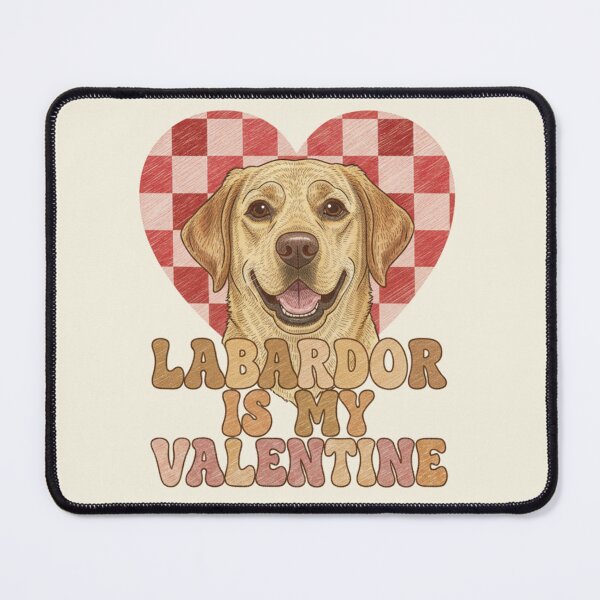 Item preview, Labrador Is My Valentine - Pink Coquette Lab Mom Aesthetic designed and sold by Nordic Echo.