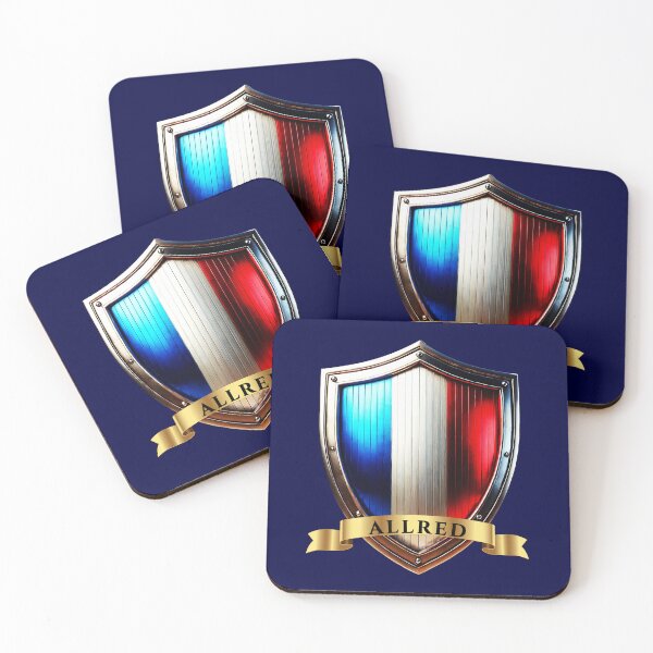 Item preview, Allred French Heritage Crest Shield designed and sold by Highlandkings.