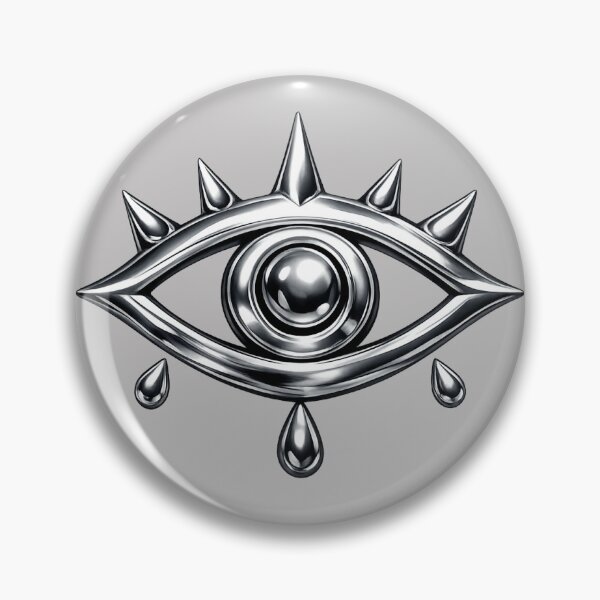 Item preview, Silver Evil Eye designed and sold by parisiantoast.