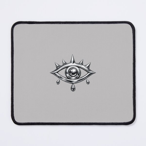 Item preview, Silver Evil Eye designed and sold by parisiantoast.