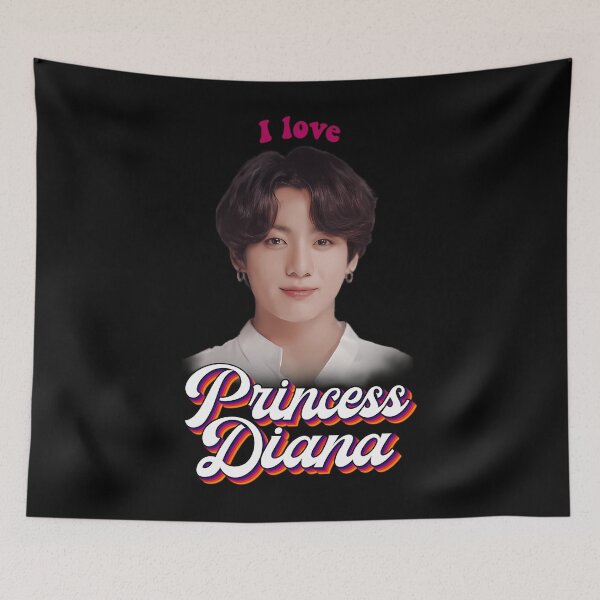 Item preview, Princess Diana Jungkook Kpop  Meme designed and sold by ahmetberke2.