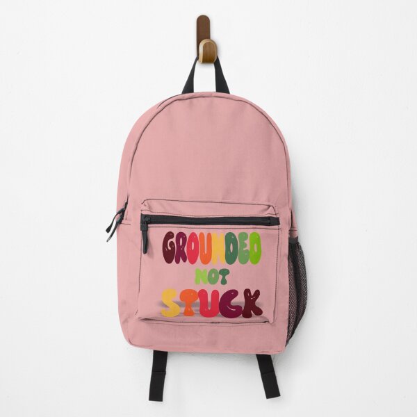 Item preview, Grounded Not Stuck – Bright Bubble Typography for Growth & Self-Confidence designed and sold by ArtGMerch.