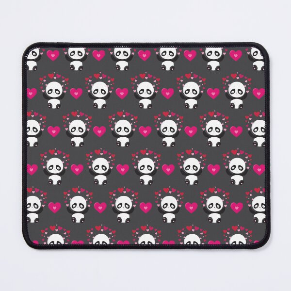 Item preview, Cute Panda Love Hearts Pattern Phone Case designed and sold by FestivityFinds.