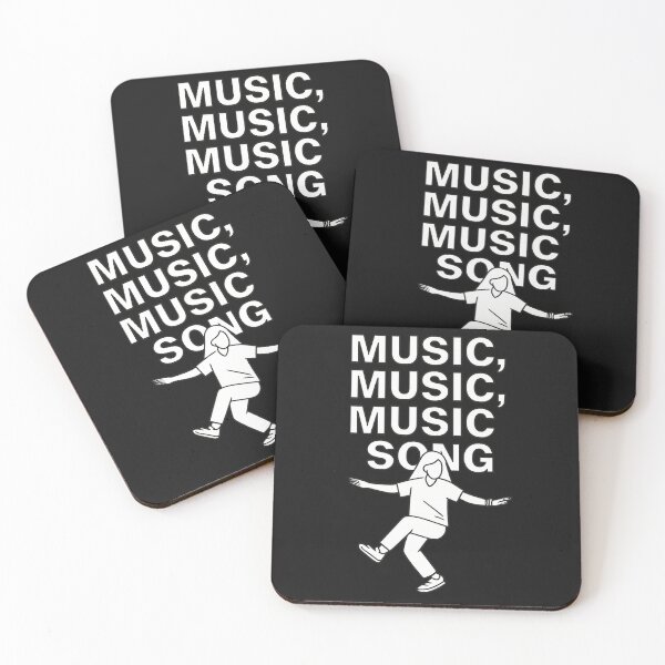 Item preview, Music Music Song Dancing Girl Minimalist Outline designed and sold by Urban-InkStudio.