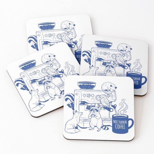 Item preview, Nocturnal Coffee Club designed and sold by AdyKurniawan.