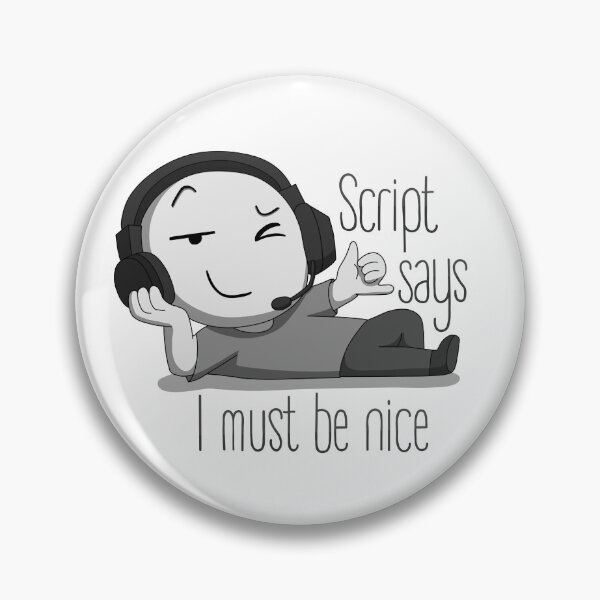 Item preview, Call Center Inside Jokes: Script Says Nice designed and sold by CallCenterLife.