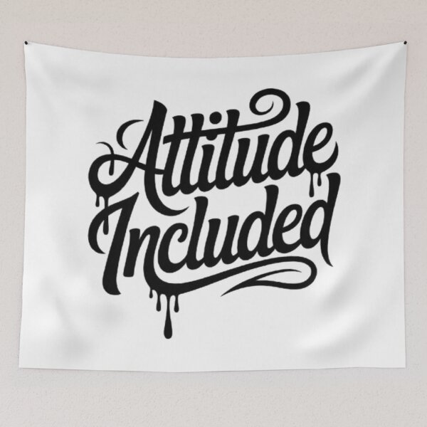 Item preview, Attitude Included Bold Statement Graphic designed and sold by NewUSShop.