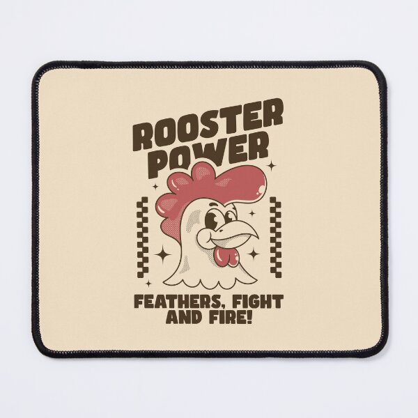Item preview, Rooster Power – Funny Retro Chicken Illustration Shirt designed and sold by adipra.