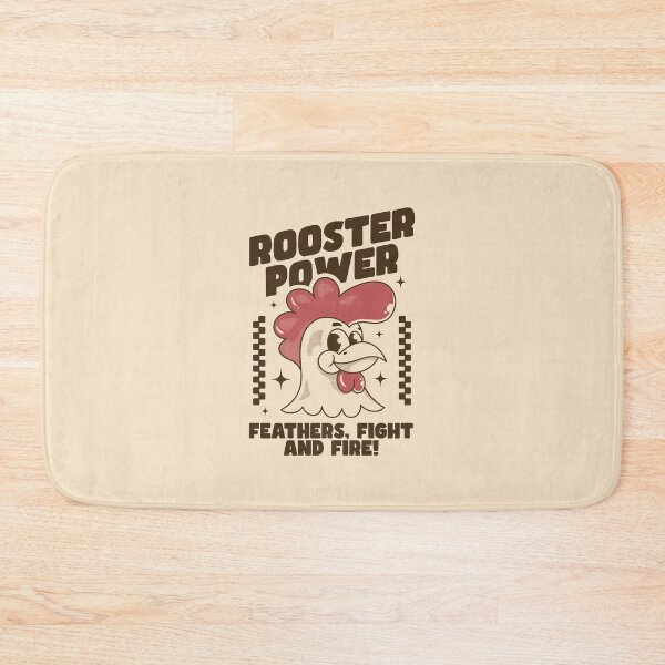 Item preview, Rooster Power – Funny Retro Chicken Illustration Shirt designed and sold by adipra.