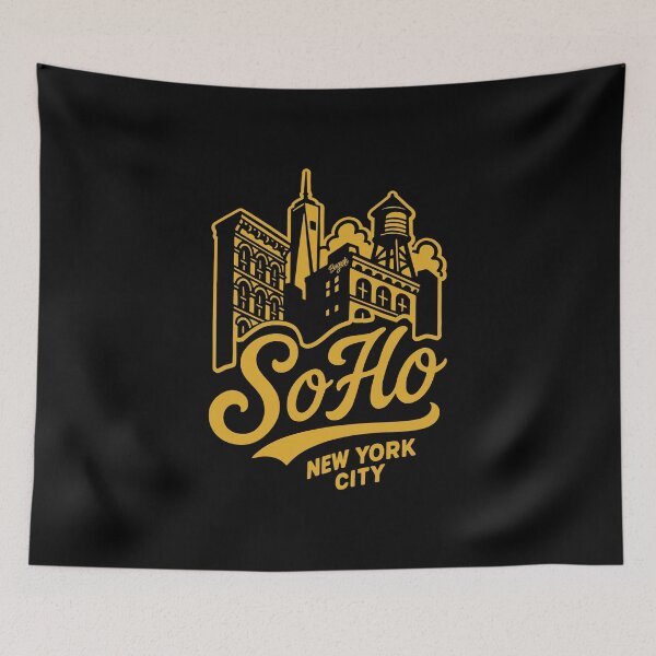 Item preview, SoHo Manhattan New York Streetscape designed and sold by Boogosh.