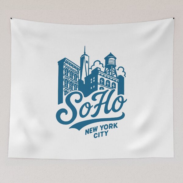 Item preview, SoHo Manhattan New York District designed and sold by Boogosh.