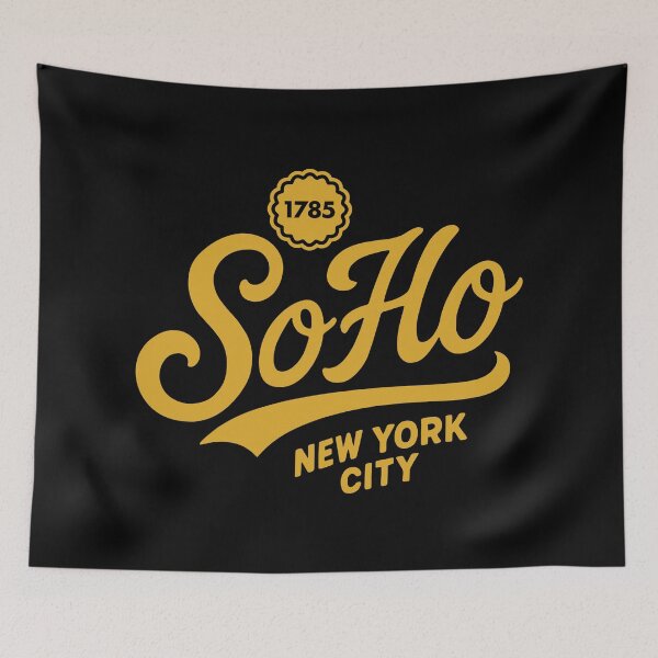 Item preview, SoHo Manhattan New York Script designed and sold by Boogosh.