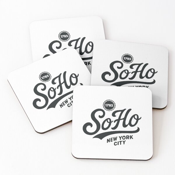 Item preview, SoHo New York Manhattan Lettering designed and sold by Boogosh.
