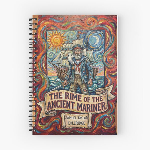 Item preview, 'The rhyme of the ancient mariner', a poem by Samuel Taylor Coleridge designed and sold by Filologica.