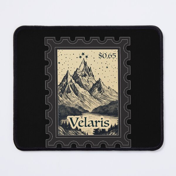 Item preview, Velaris Stamp Vintage Wood Block Style designed and sold by basseyedem58.