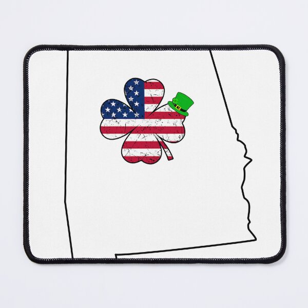 Item preview, Alabama Irish American Shamrock designed and sold by LiviuGligoros.