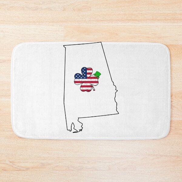 Item preview, Alabama Irish American Shamrock designed and sold by LiviuGligoros.