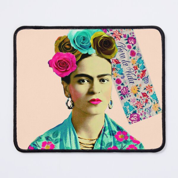 Item preview, Frida Kahlo Pink Viva la Vida designed and sold by FridaArtGallery.