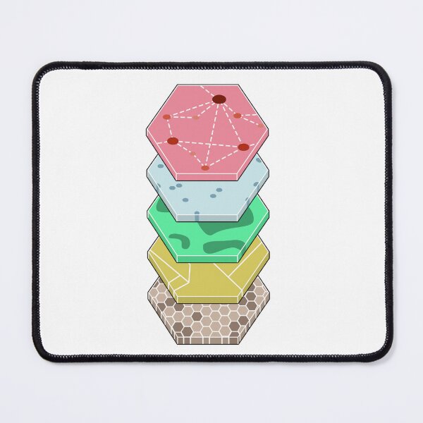 Item preview, GIS Hexagons Layer Stack designed and sold by Young Design Lab.