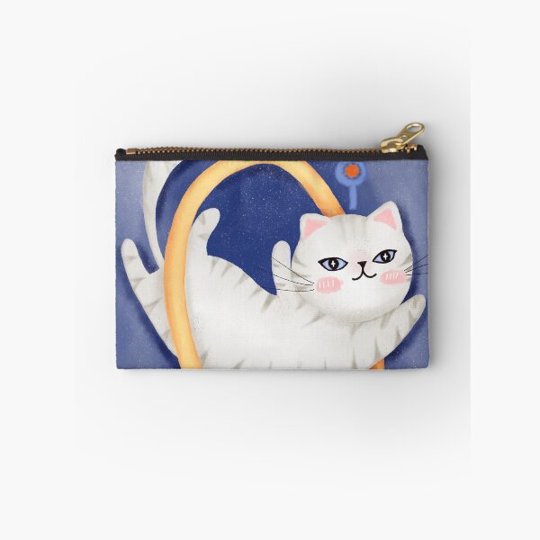 Item preview, Mystical UFO Cat – Enchanted Cosmic Traveler in a Starship designed and sold by Soul In Line.