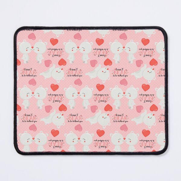 Item preview, I Can’t Bear to Be Without You Cute Valentine Bear Phone Case designed and sold by FestivityFinds.
