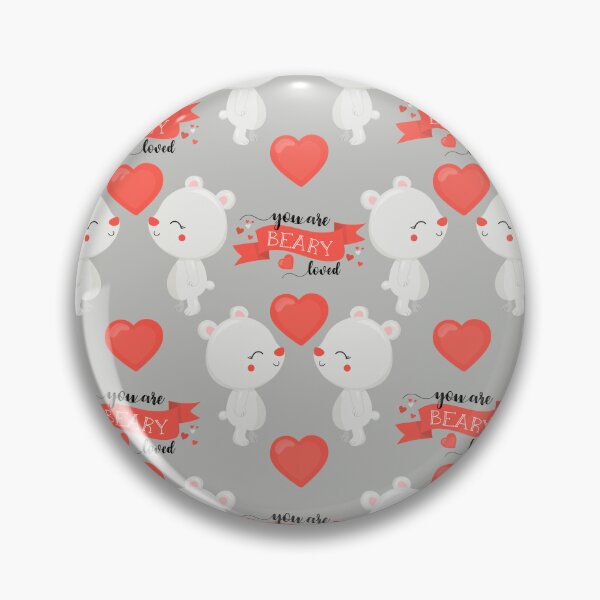 Item preview, You Are Beary Loved Cute Teddy Bear Valentine Mouse Pad designed and sold by FestivityFinds.