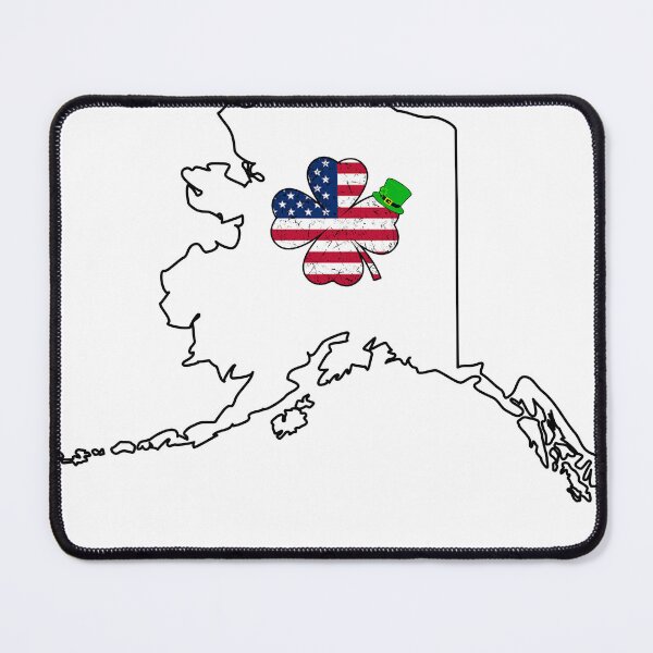 Item preview, Alaska Irish American Shamrock designed and sold by LiviuGligoros.