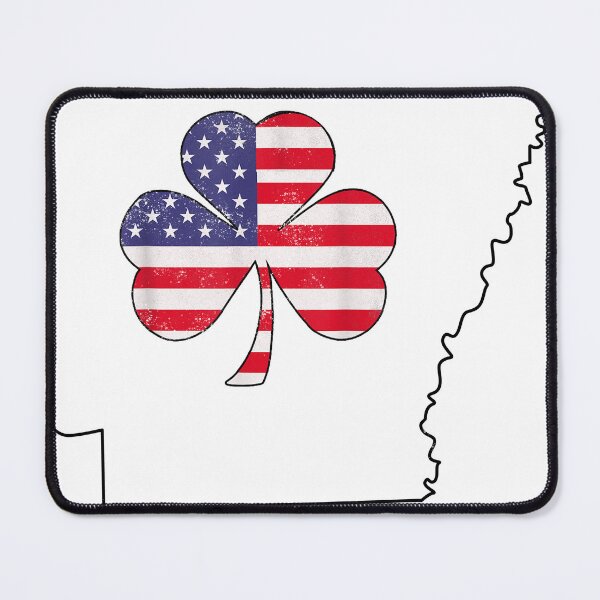 Item preview, arkansas Irish American Shamrock designed and sold by LiviuGligoros.
