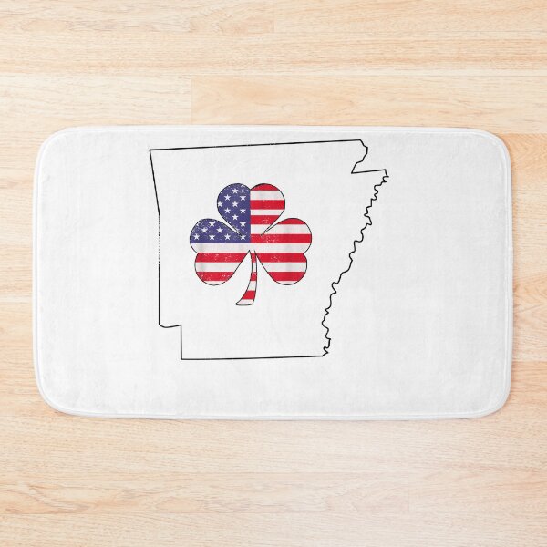Item preview, arkansas Irish American Shamrock designed and sold by LiviuGligoros.