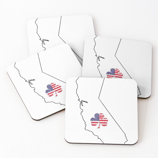 Item preview, california Irish American Shamrock designed and sold by LiviuGligoros.