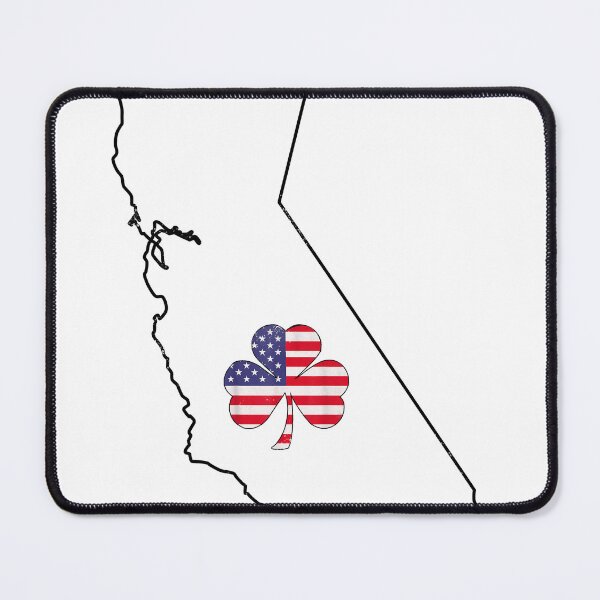 Item preview, california Irish American Shamrock designed and sold by LiviuGligoros.